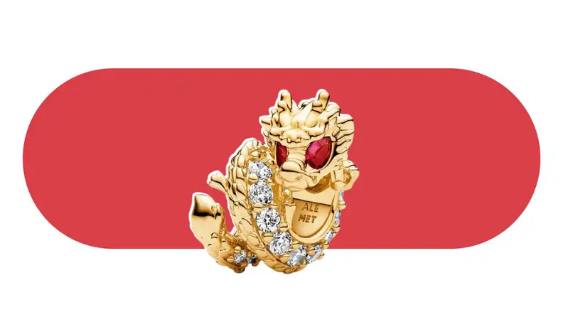 Pandora Chinese Year of the Dragon Charm