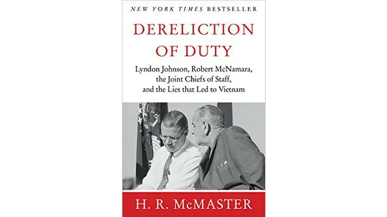 Dereliction Of Duty Book