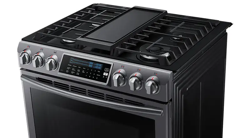 Best Gas Range: Samsung NX58K9500WG