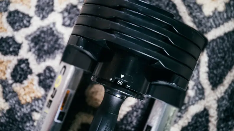 Core Home Fitness dumbbells.