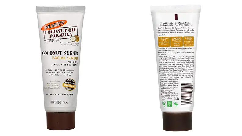 The Palmer's Coconut Oil Formula Coconut Sugar Facial Scrub.