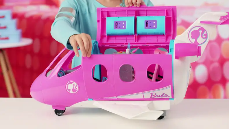 Barbie plane