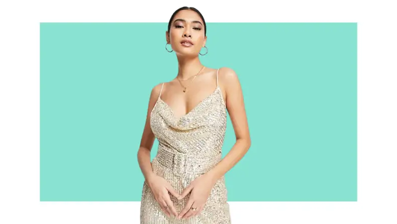 Cami Embellished Maxi Dress