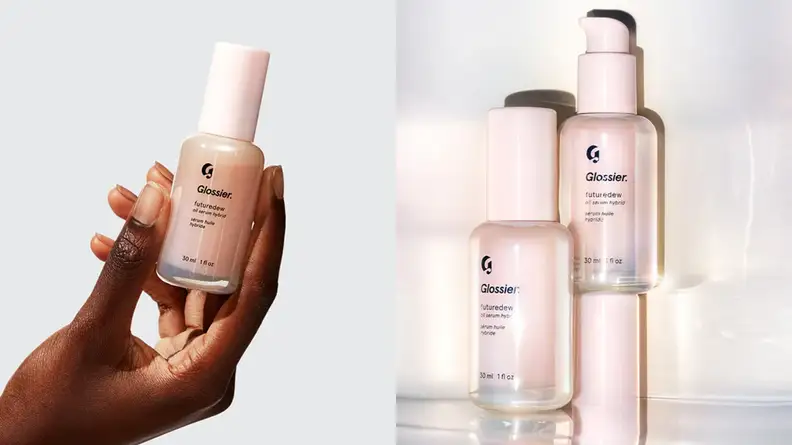The Glossier Futuredew Oil Serum Hybrid.