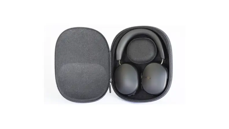 Sonos Ace headphones inside case