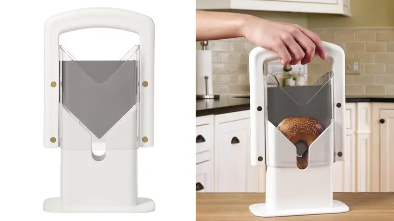 Lifetime Brands Hoan Bagel Guillotine Slicer