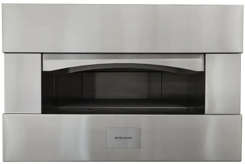 Monogram pizza oven exterior