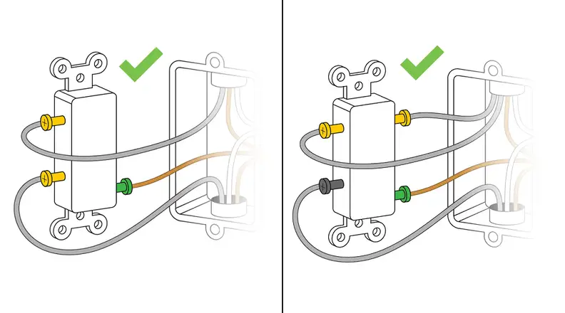 Single-pole versus Two-pole light switch
