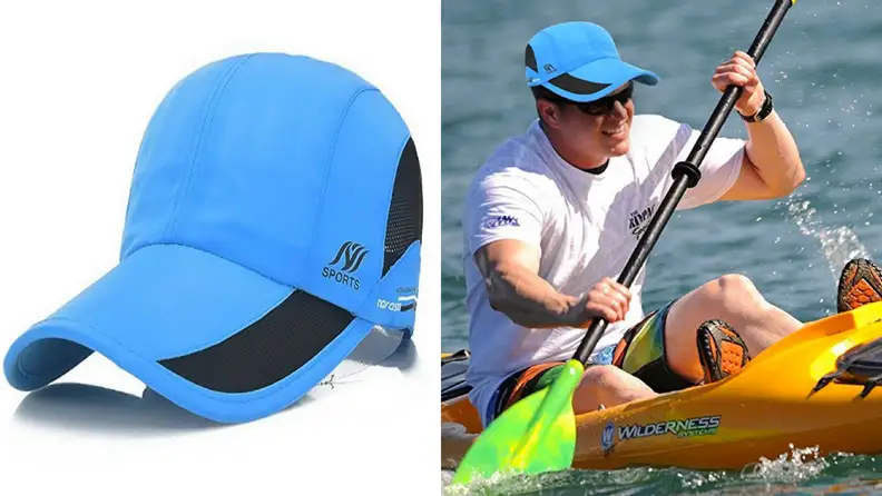 Sport hat available on Amazon