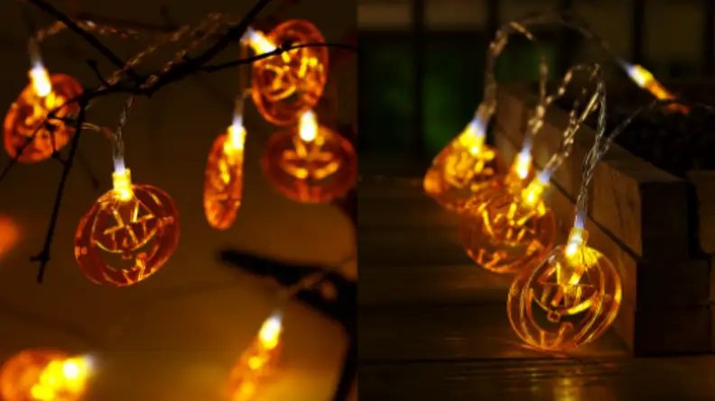 Pumpkin lights