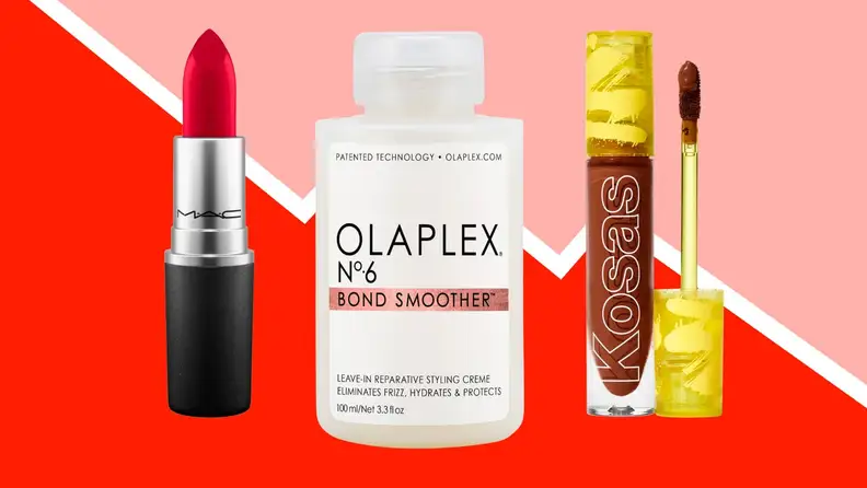 Various makeup items.