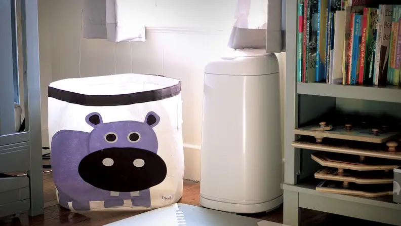The Diaper Genie Expressions was not one of our favorite diaper pails.