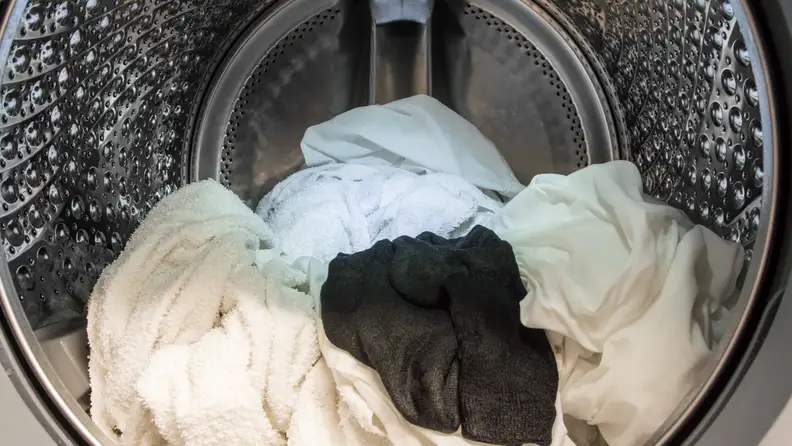 Washing the socks