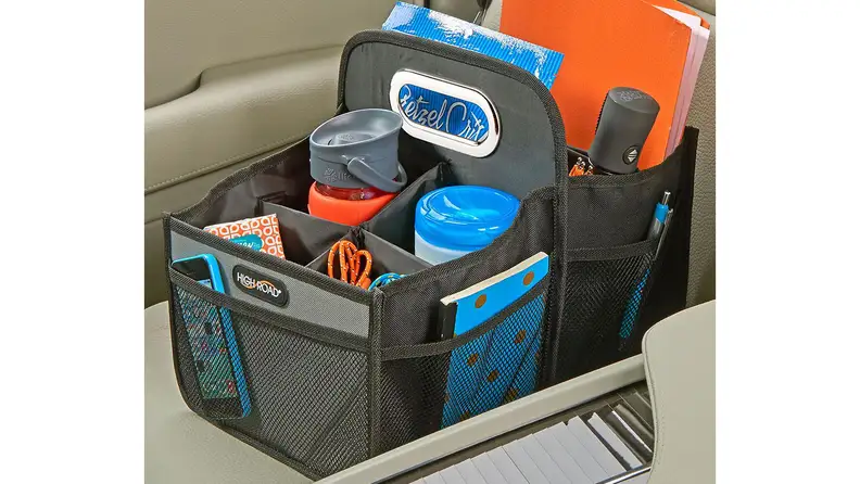 Is your car a mess? Use a caddy like this to keep it organized