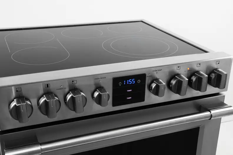 Rangetop and oven controls
