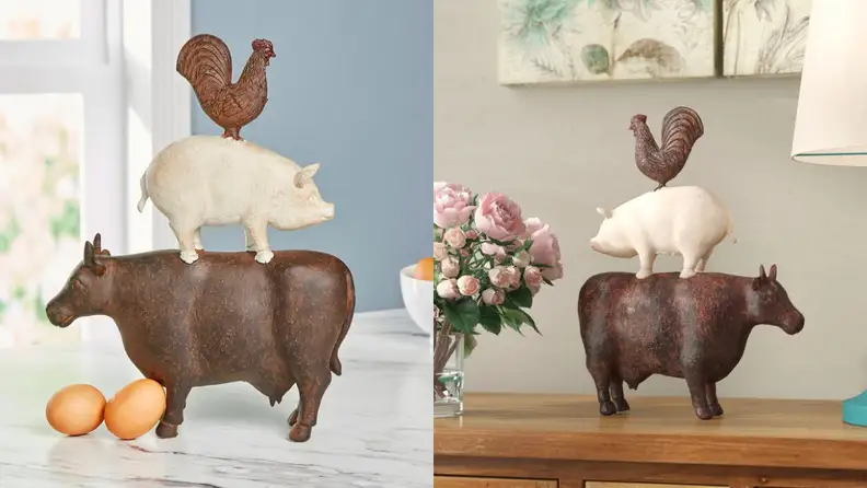Wouldn't this figurine make a cute addition to someone's kitchen?