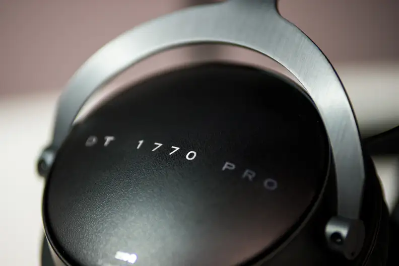A photo of the Beyerdynamic DT 1770 Pro.