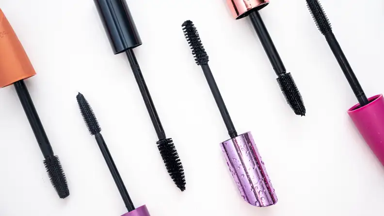 Waterproof mascara wands.