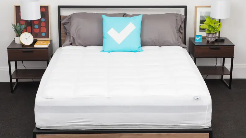 The Company Store Cool Zzz mattress topper, the best mattress topper available.