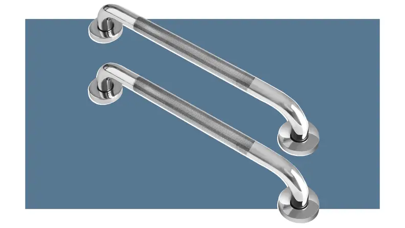 The Zuext grab bar on a colorful background