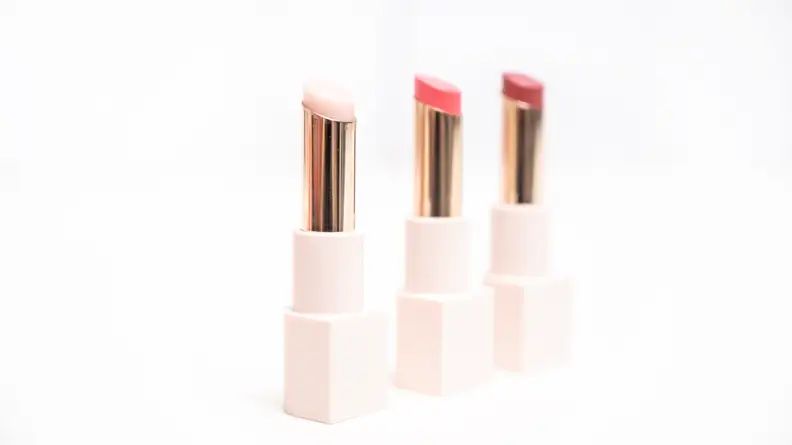 The With Gratitude Dewy Lip Balm from Selena Gomez's Rare Beauty.