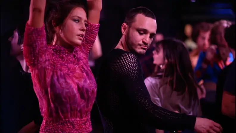 Adele Exarchoplous and Franz Rogowski in Passages