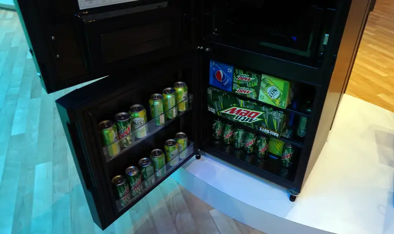 The Hisense Chill beverage dispenser