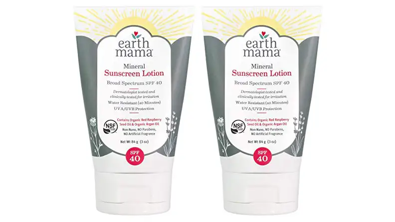 two tubes of sunscreen