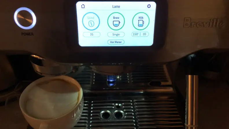 The touch screen interface of the Oracle Touch