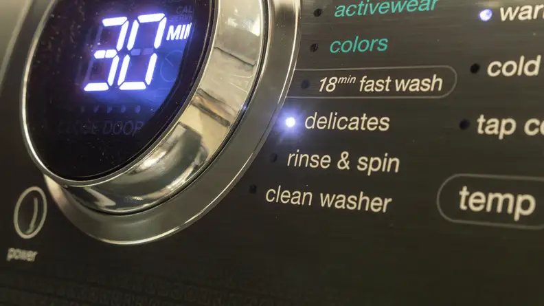 If you have to wash your swimwear in the washing machine, choose the Delicates cycle.