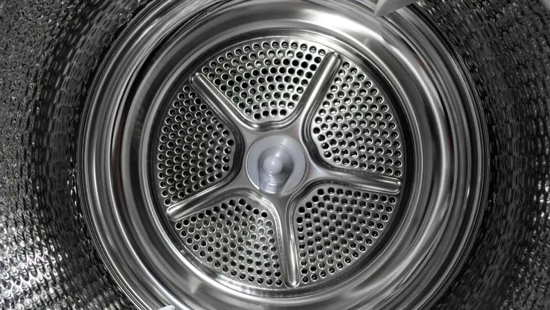 Inside drum of a dryer from Bosch.