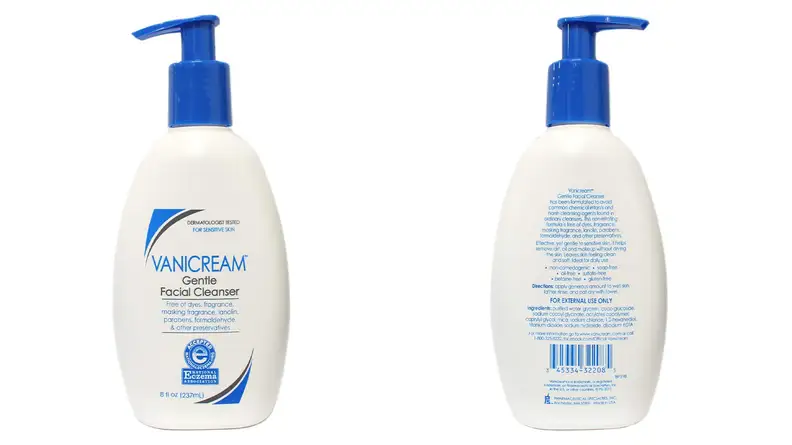 The Vanicream Gentle Facial Cleanser.