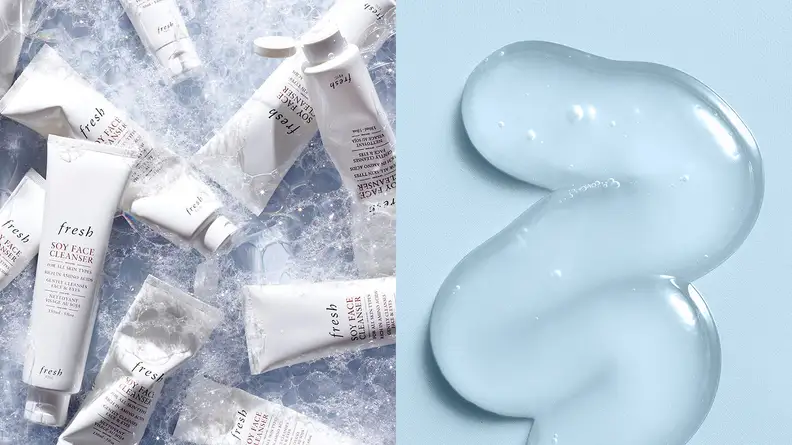 A photo of the Fresh Soy Makeup Removing Face Wash.