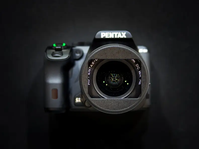 Pentax DA-L 18–50mm f/4–5.6 DC WR RE Kit Lens