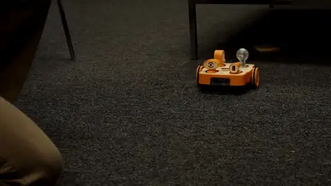 KIBO in motion.