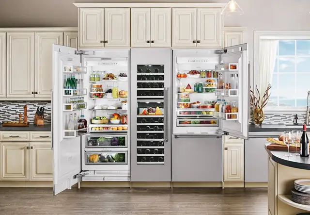 You can configure these Thermador refrigerator columns the way that works best for you
