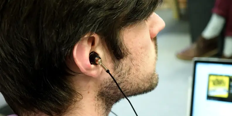The 1More Triple Driver in-ears are very low profile, despite their big sound and high-end design.