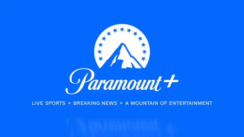 The blue Paramount+ logo.
