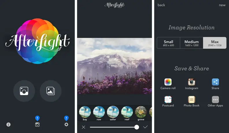 Afterlight app