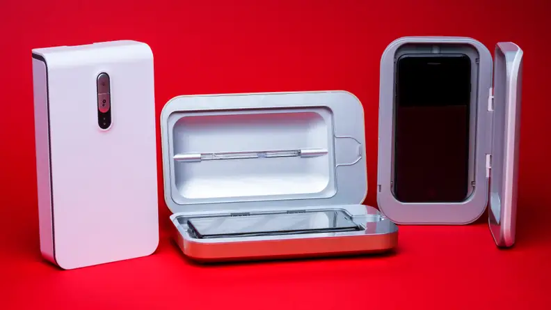 We tested the PhoneSoap 3.0, Carebox, and Sterilizer phone cleaners.