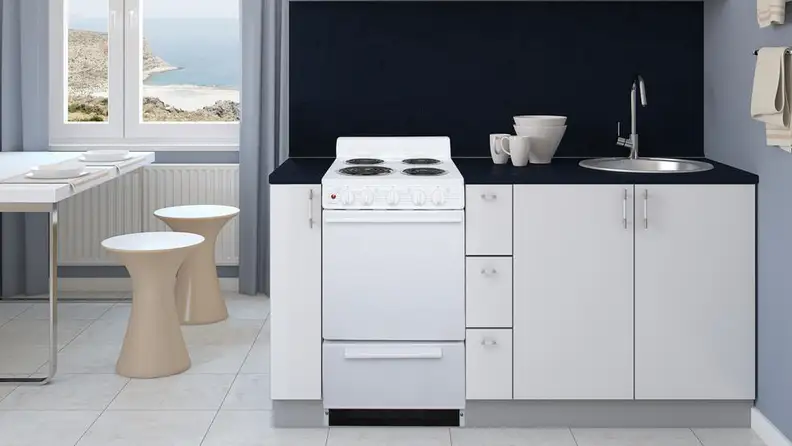 Premier makes 20-inch ranges that are perfect for tiny homes.