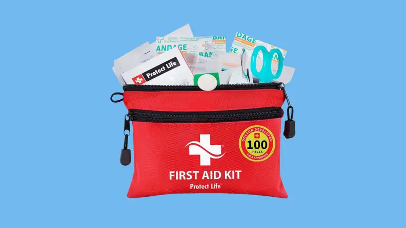 A first aid kit by Protect Life.