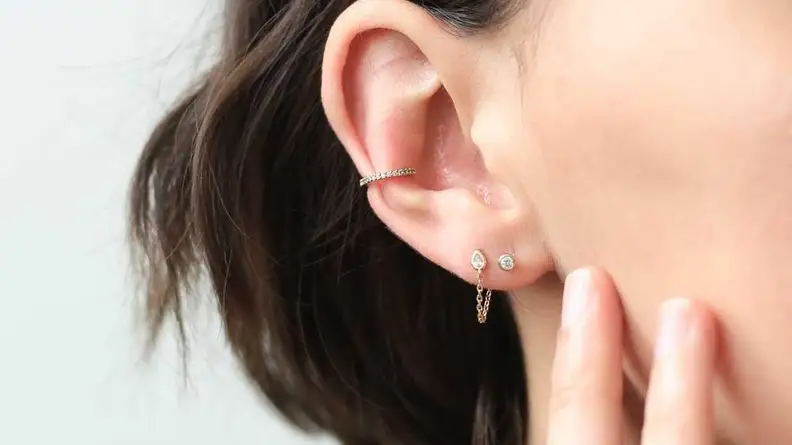 Stack up these cute ear cuffs for some serious bling.
