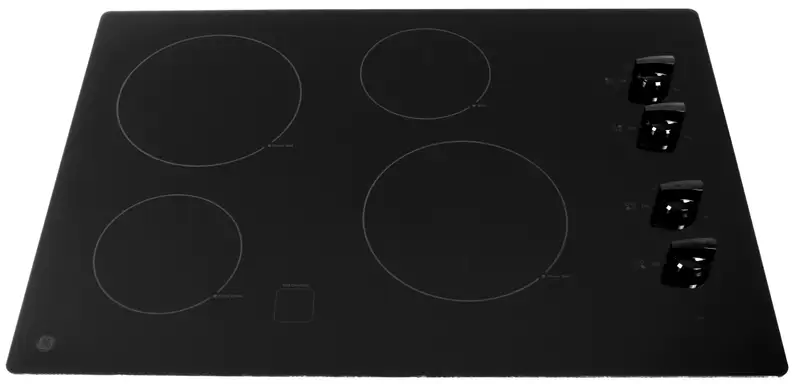 The GE JP3030DJBB 30-inch electric cooktop