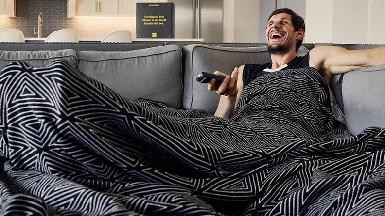 Just like its name suggests, this blanket is seriously big.