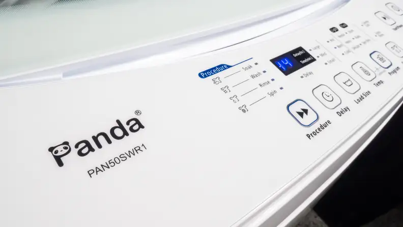 A Panda-PAN50SWR1 washer's control panel