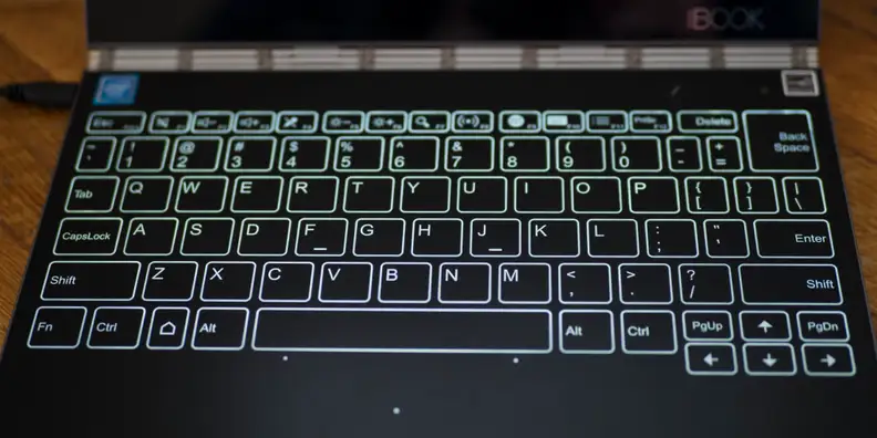 Lenovo Yoga Book Halo Keyboard