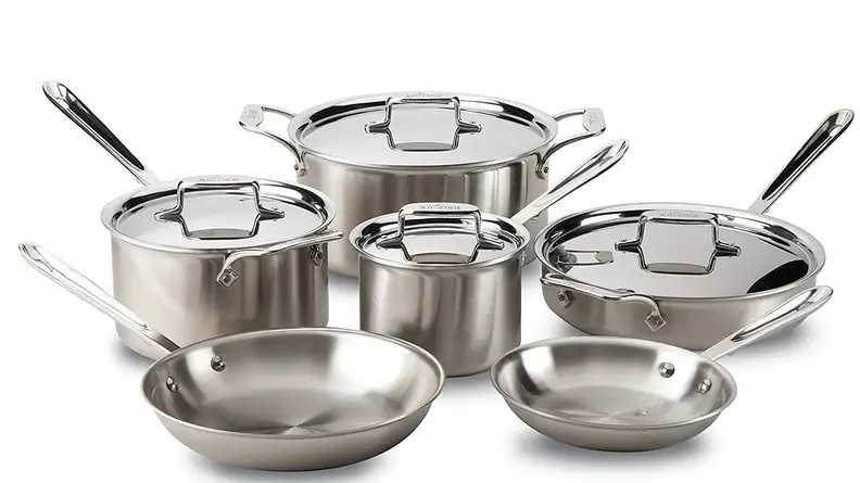 All-Clad BD005710-RD5 cook set