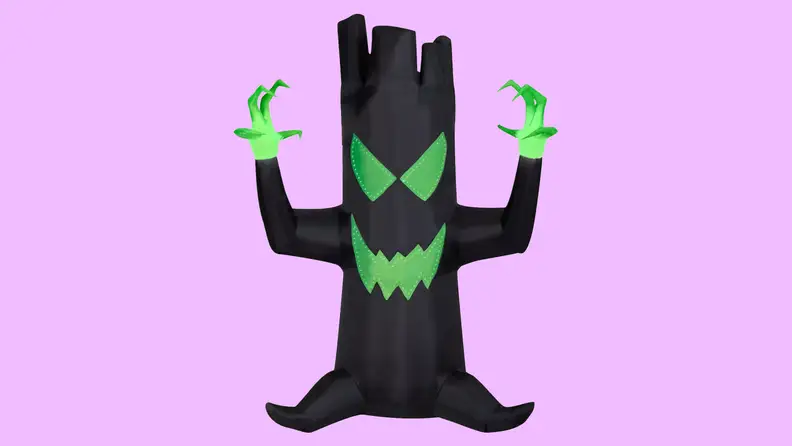 Lightshow Airblown Inflatable Halloween Micro Lights Spooky Tree