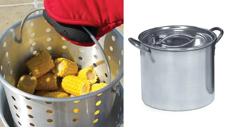 King Kooker boil pot and stockpot